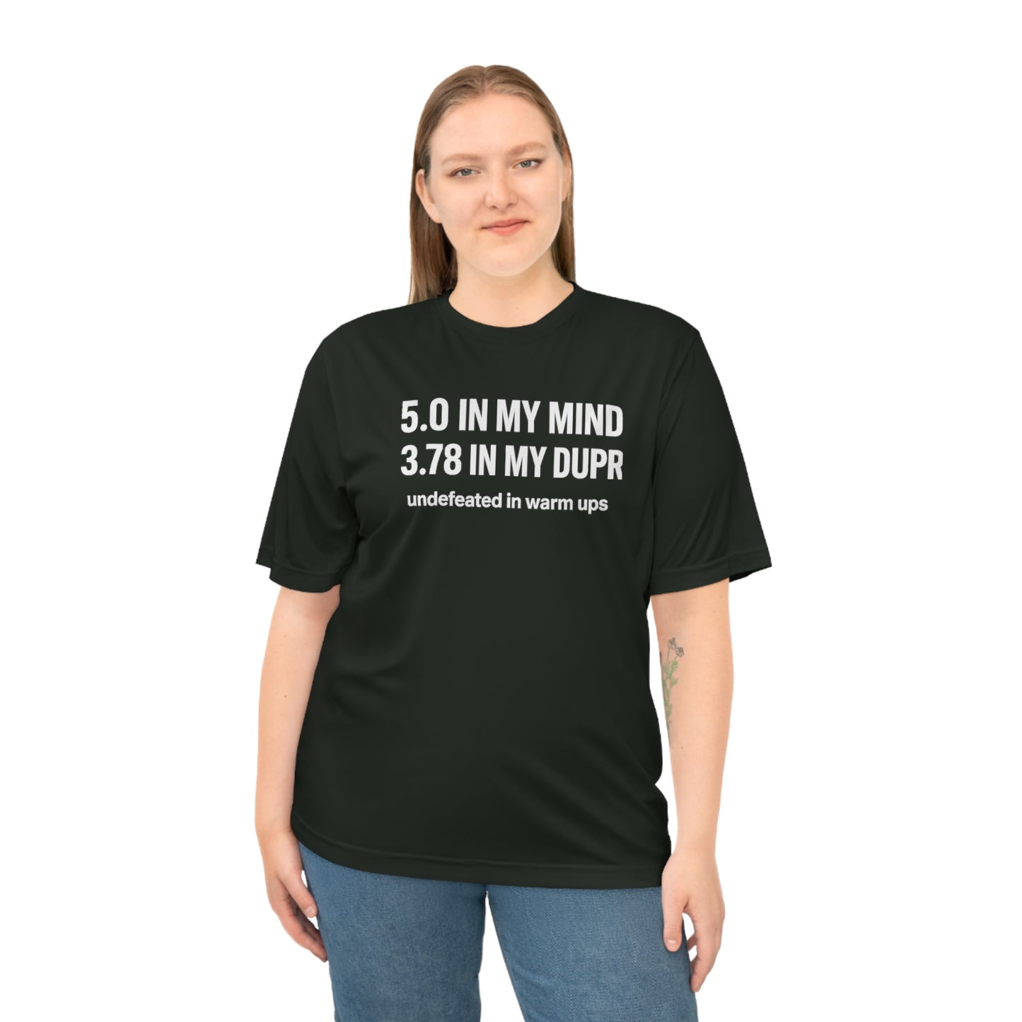 Unisex Zone Performance T-shirt - Motivational Sports Tee for Athletes, Workout Gear, Casual Wear, Gift for Fitness Lovers, Gym Shirt