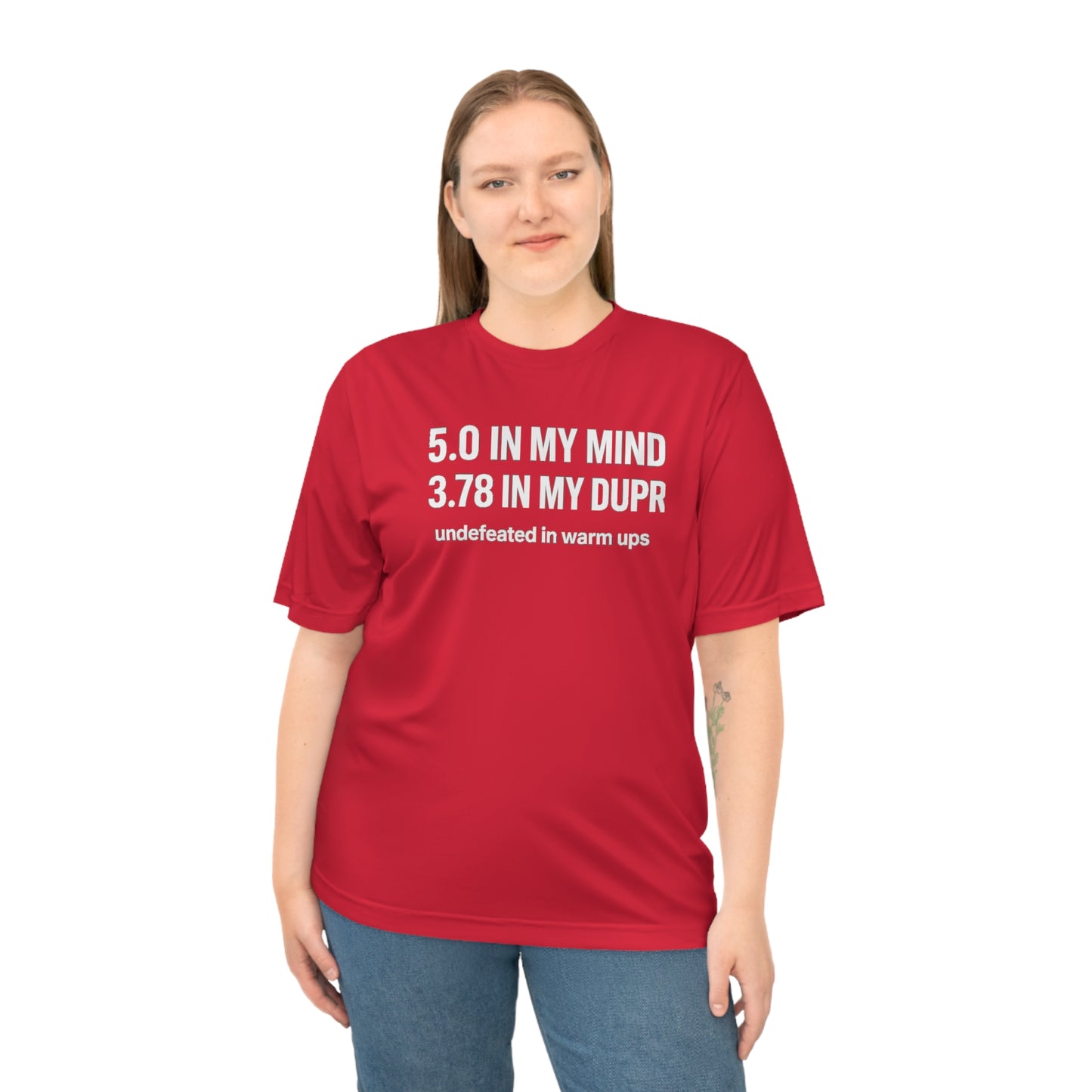 Unisex Zone Performance T-shirt - Motivational Sports Tee for Athletes, Workout Gear, Casual Wear, Gift for Fitness Lovers, Gym Shirt