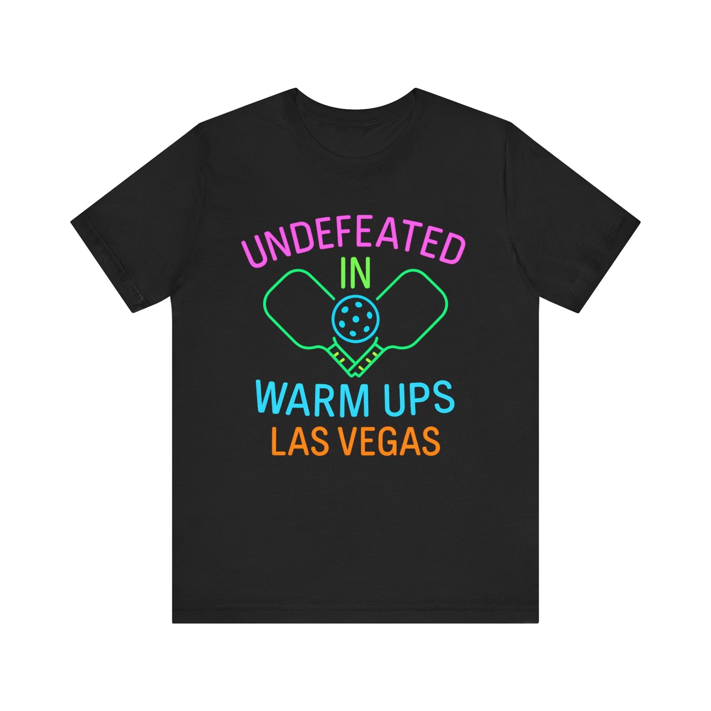 Undefeated in Warm Ups Tee, Casual Summer Shirt, Gift for Sports Fans, Unisex Graphic T-Shirt, Layering Piece for Any Occasion