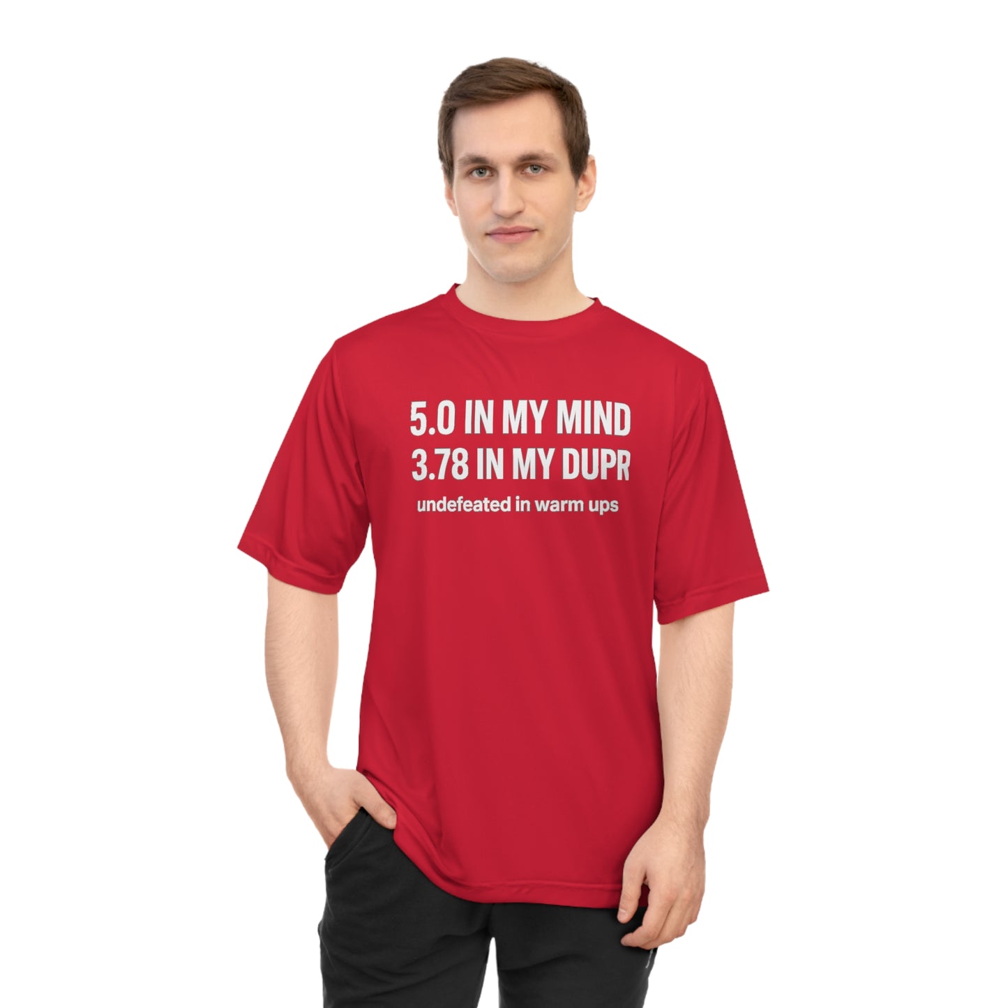 Unisex Zone Performance T-shirt - Motivational Sports Tee for Athletes, Workout Gear, Casual Wear, Gift for Fitness Lovers, Gym Shirt