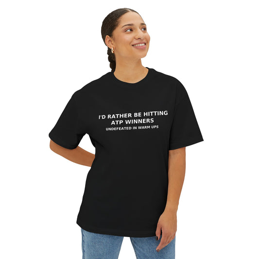 Unisex Oversized Boxy Tee - 'I'd Rather Be Doing...' Chill Tee, Casual Comfort Shirt, Gift for Friends, Summer Vibes, Relaxed Style