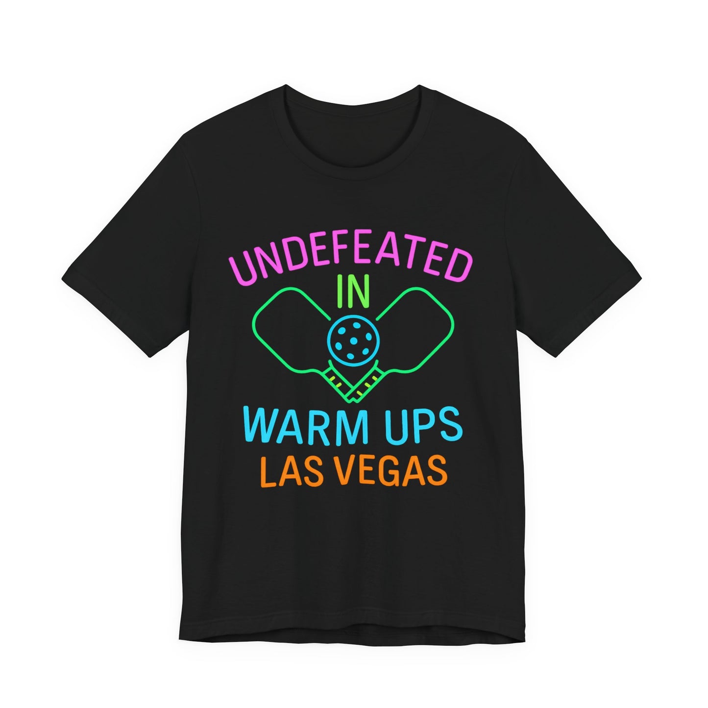 Undefeated in Warm Ups Tee, Casual Summer Shirt, Gift for Sports Fans, Unisex Graphic T-Shirt, Layering Piece for Any Occasion