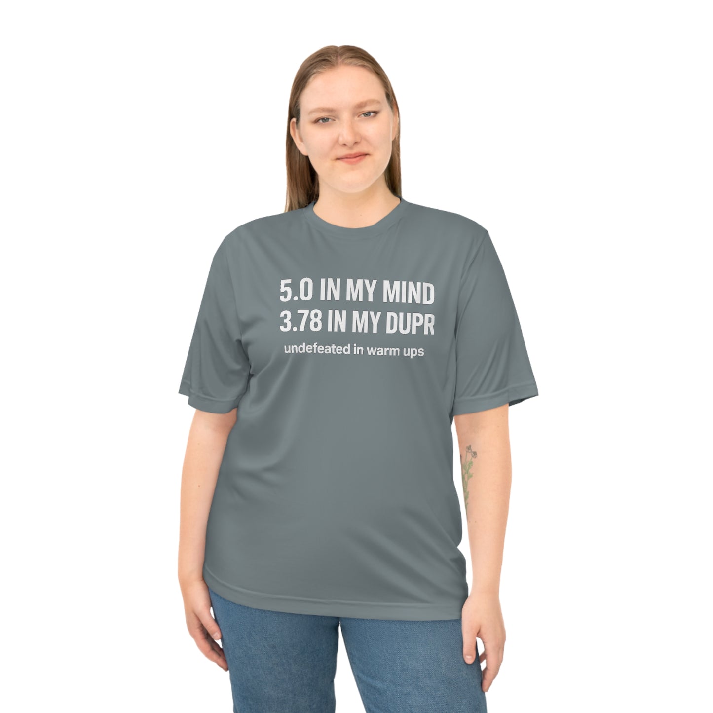 Unisex Zone Performance T-shirt - Motivational Sports Tee for Athletes, Workout Gear, Casual Wear, Gift for Fitness Lovers, Gym Shirt