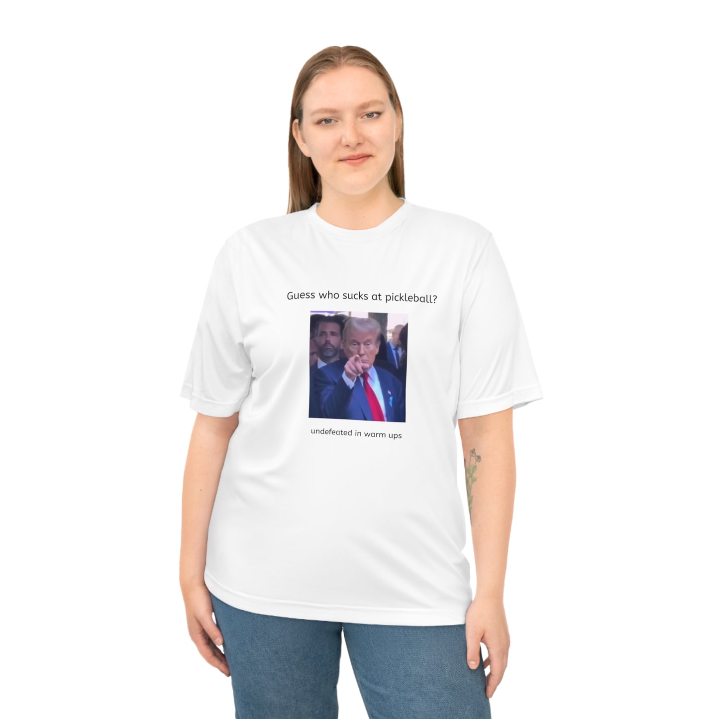 Funny Pickleball Performance T-Shirt, Unisex Tee for Sports Lovers, Great Gift for Athletes, Playful Workout Gear, Perfect for [...]