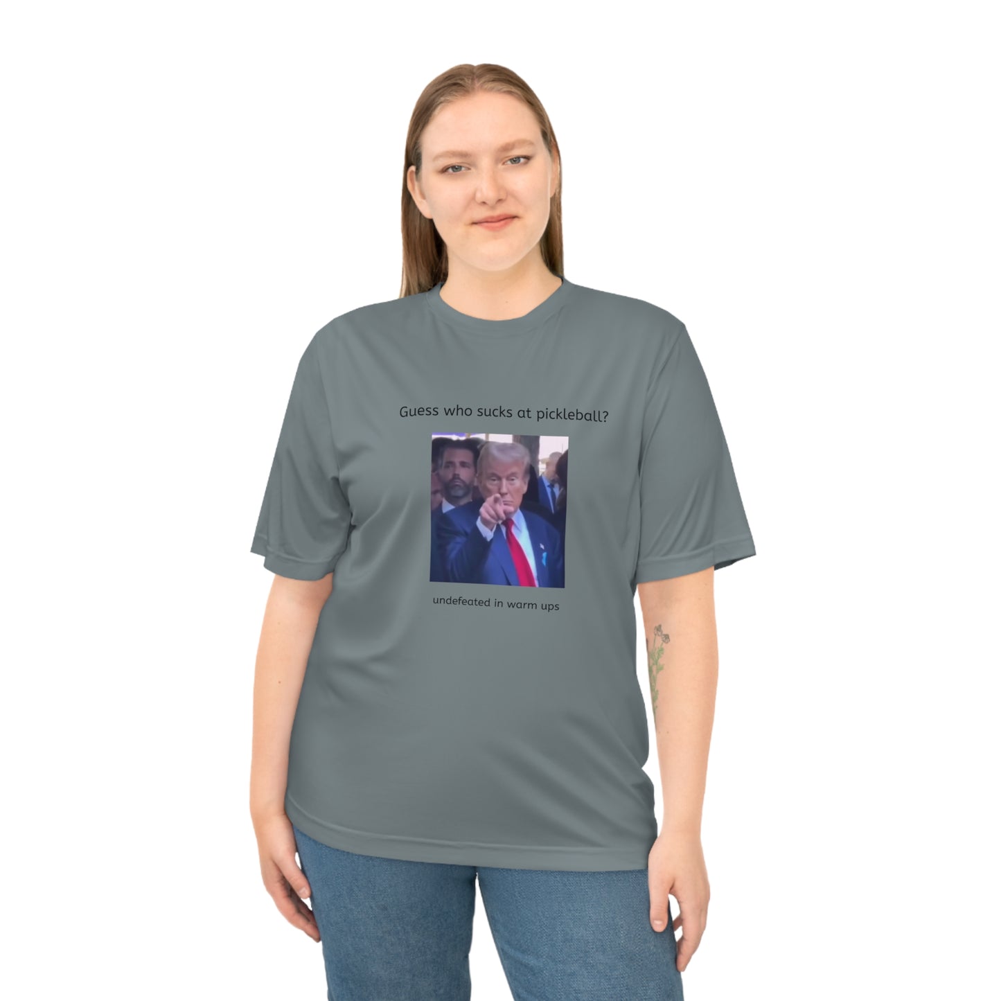Funny Pickleball Performance T-Shirt, Unisex Tee for Sports Lovers, Great Gift for Athletes, Playful Workout Gear, Perfect for [...]